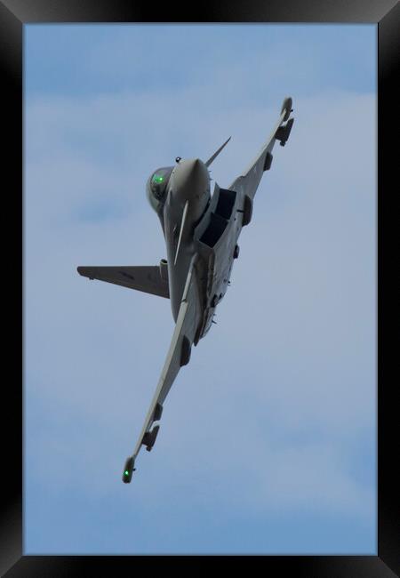  Eurofighter F-2000A Typhoon Framed Print by J Biggadike