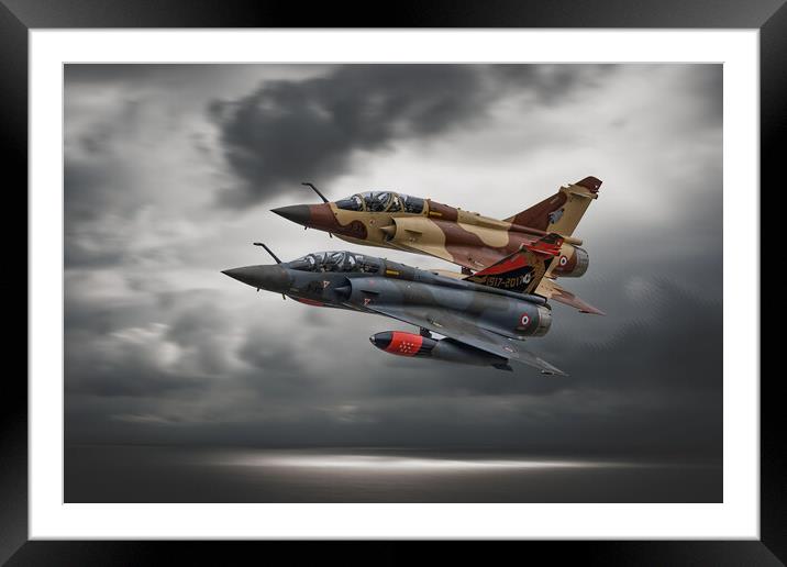 Couteau Delta Tactical Display Framed Mounted Print by J Biggadike