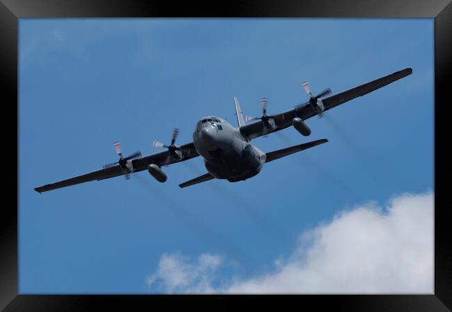 Lockheed C-130K Hercules Framed Print by J Biggadike