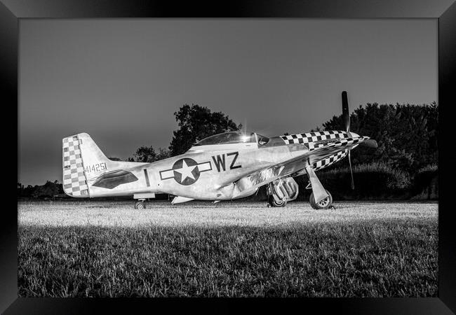 P-51D Mustang Contrary Mary Framed Print by J Biggadike