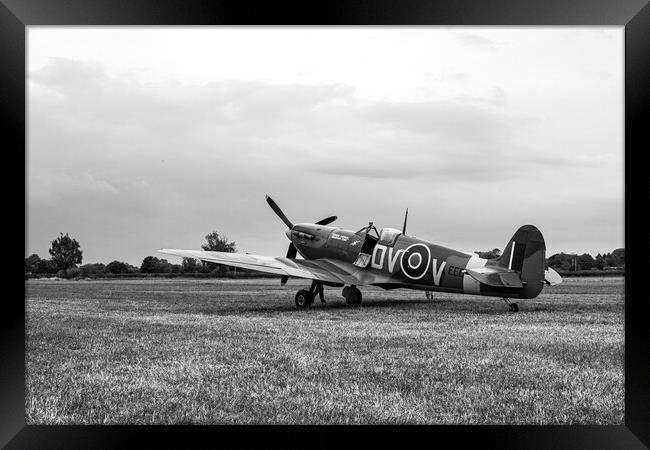 Supermarine Spitfire MK Vc EE602 Framed Print by J Biggadike