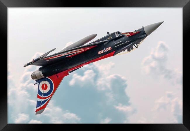  RAF Typhoon Blackjack Framed Print by J Biggadike