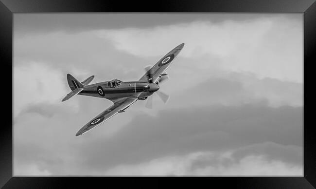 Supermarine Spitfire Mk XIV RN201 Framed Print by J Biggadike