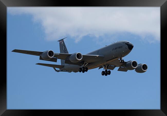 KC-135R Stratotanker Framed Print by J Biggadike