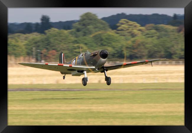 Supermarine Spitfire Mk.Ia N3200 Framed Print by J Biggadike