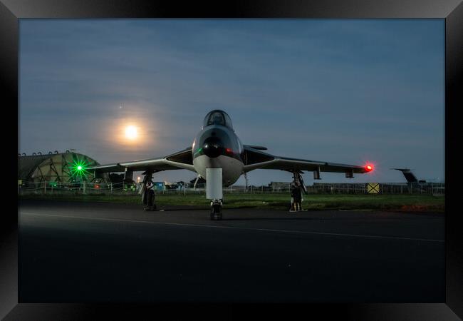 Hawker Hunter GA11 WV256 Framed Print by J Biggadike