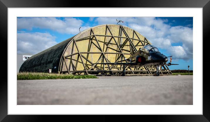 BAE Hawk T1 – XX240 Framed Mounted Print by J Biggadike
