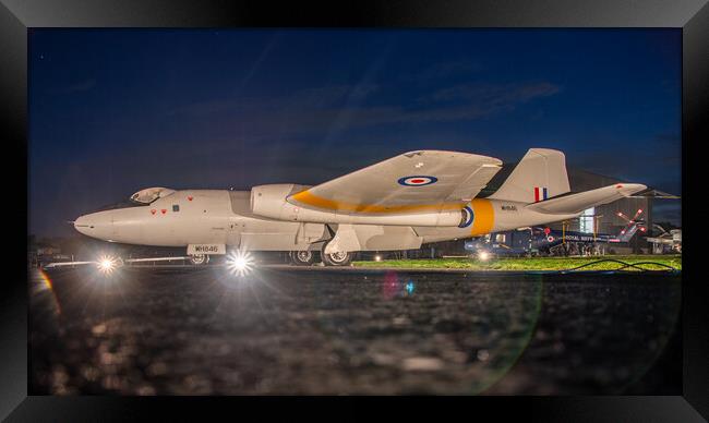 English Electric Canberra T.4 Framed Print by J Biggadike