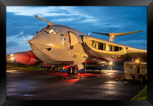 Handley Page Victor K2 Framed Print by J Biggadike