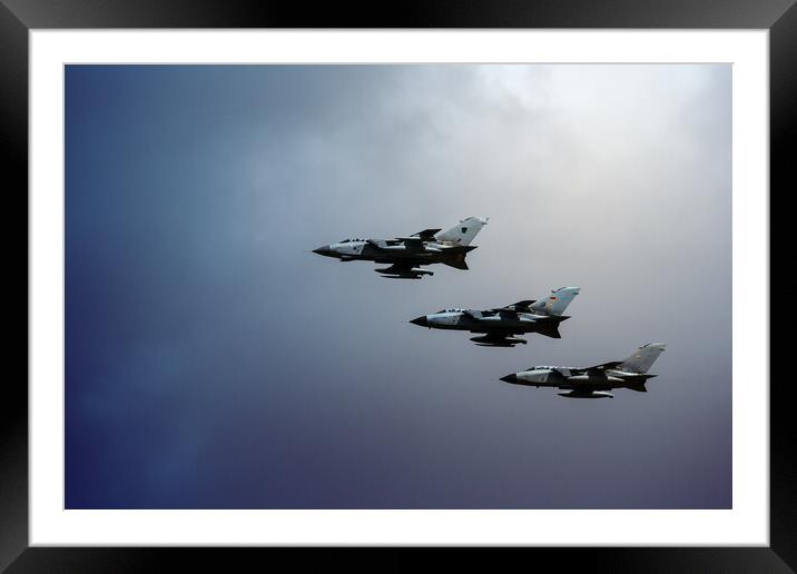 Tornado Operators Framed Mounted Print by J Biggadike