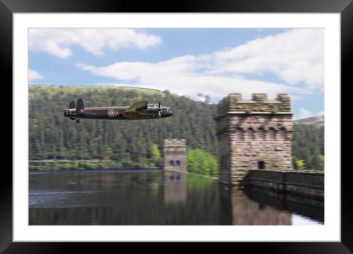 Lancaster Dam Run Framed Mounted Print by J Biggadike