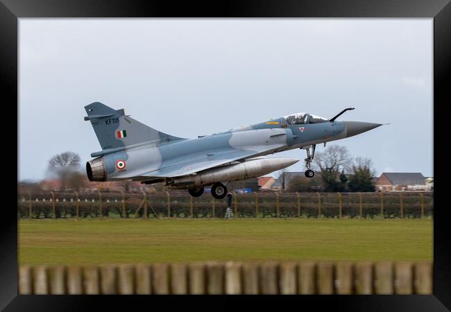 IAF Mirage 2000 Framed Print by J Biggadike