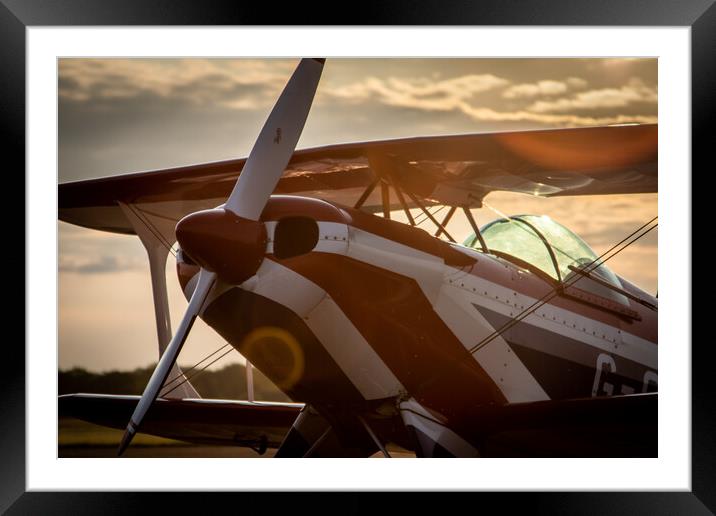 Union Jack Pitts Special Framed Mounted Print by J Biggadike