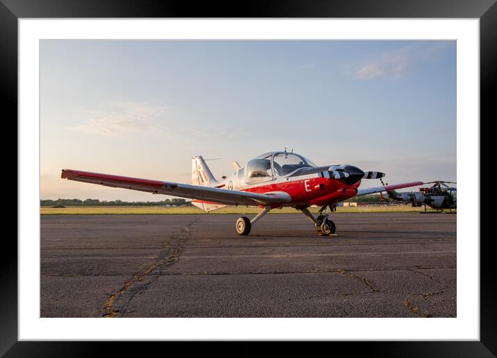 Scottish Aviation Bulldog XX624 Framed Mounted Print by J Biggadike