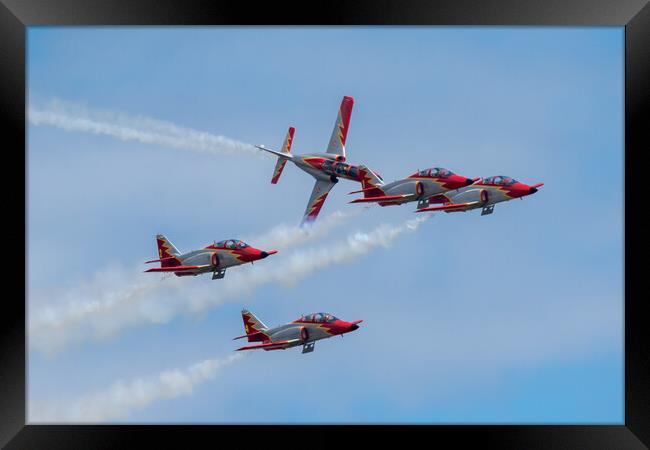 Patrulla Águila Framed Print by J Biggadike