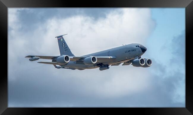 USAF KC-135 Tanker Framed Print by J Biggadike
