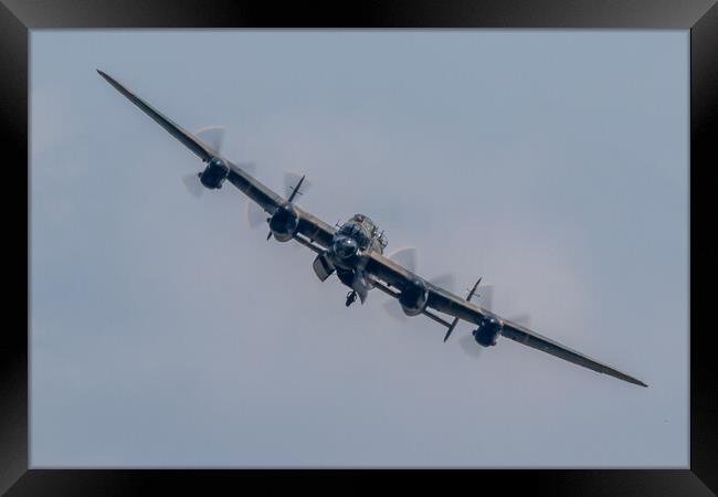 Lancaster Bomber PA474 Framed Print by J Biggadike