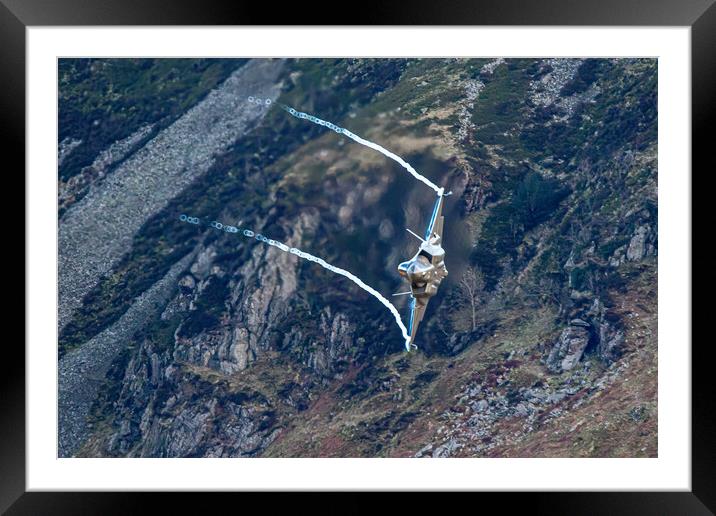 F35A Lightning II In The Loop Framed Mounted Print by J Biggadike