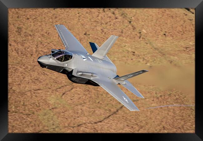 F35A Lightning II Framed Print by J Biggadike