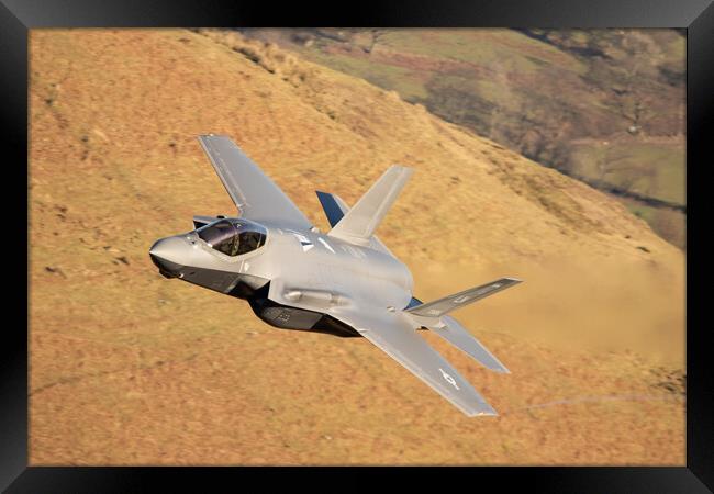 F35A Lightning II Framed Print by J Biggadike