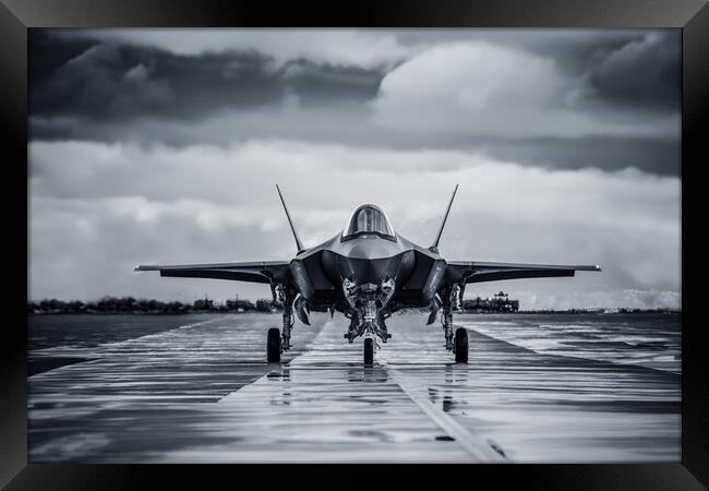 F-35A Lightning II Framed Print by J Biggadike