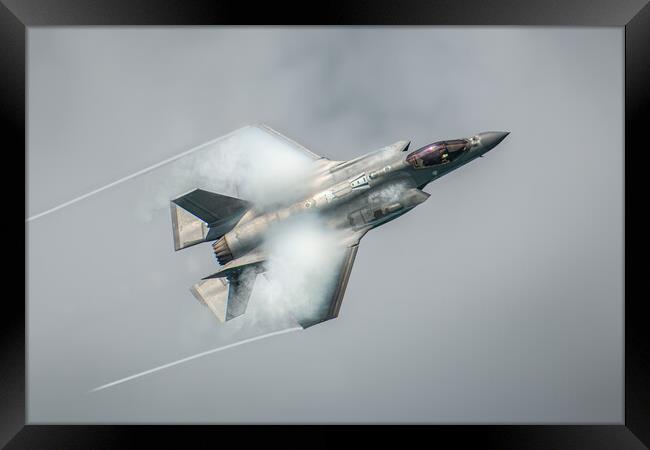 F35A Lightning II Framed Print by J Biggadike