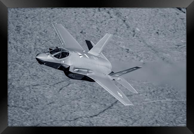 F35A Lightning II Framed Print by J Biggadike