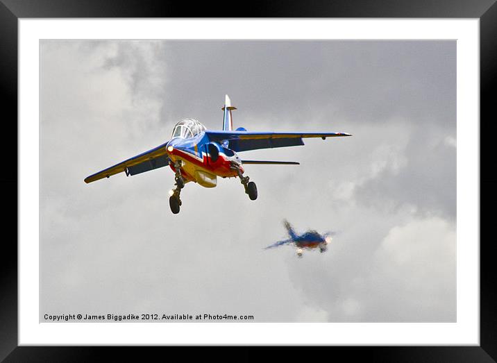 Patrouille Framed Mounted Print by J Biggadike