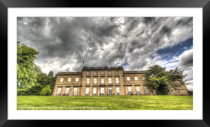 Cannon Hall Framed Mounted Print by J Biggadike