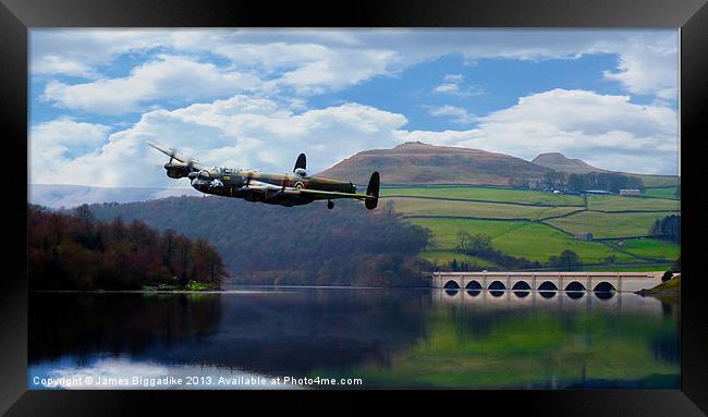 Dam Buster Framed Print by J Biggadike