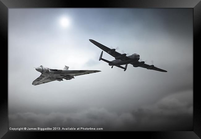 Avro Legends Framed Print by J Biggadike