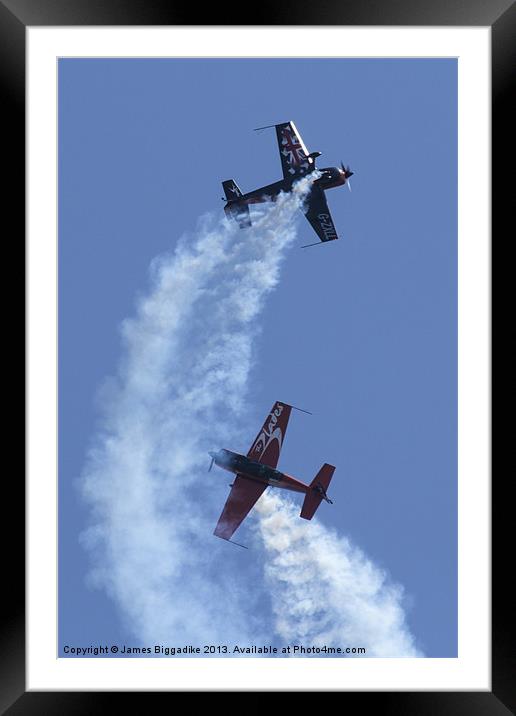 The Blades Display Team Framed Mounted Print by J Biggadike