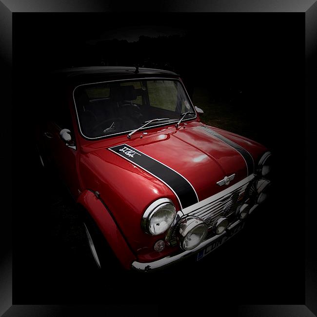 Mini Cooper Framed Print by J Biggadike