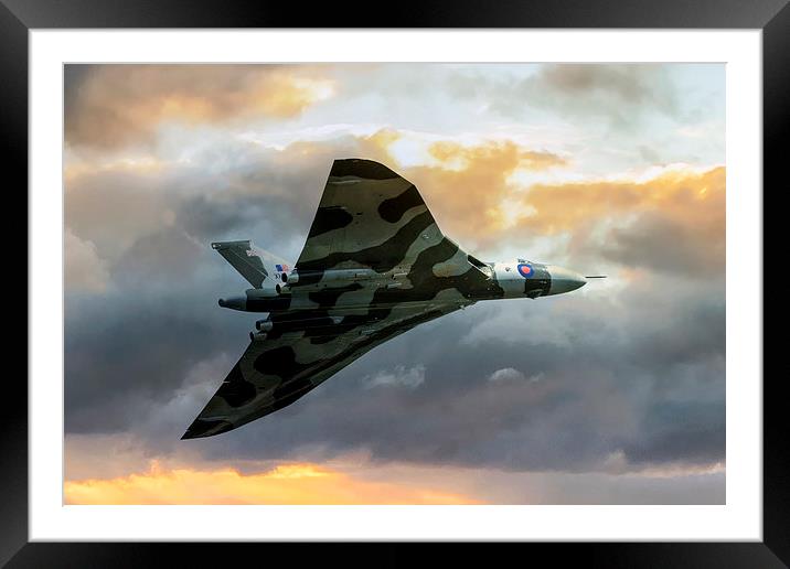 Vulcan Pride Framed Mounted Print by J Biggadike