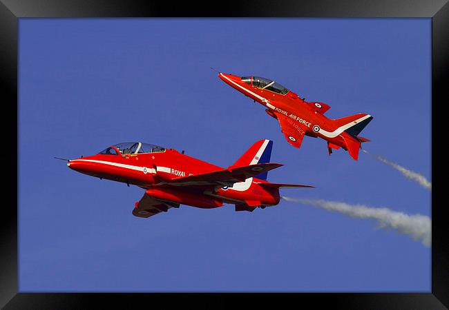 Red Arrows Framed Print by J Biggadike