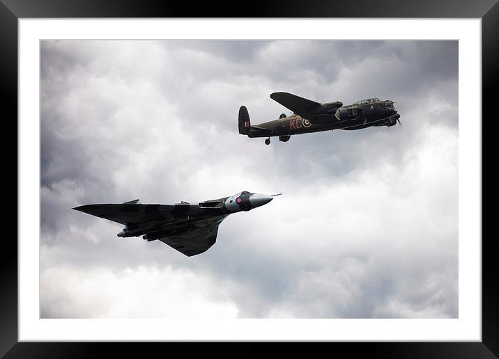 Avro Icons Framed Mounted Print by J Biggadike