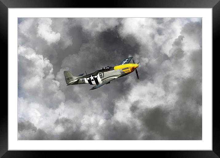 Lost In The Clouds Framed Mounted Print by J Biggadike