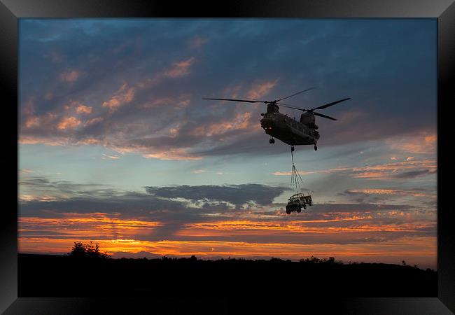 Joint Helicopter Command Framed Print by J Biggadike