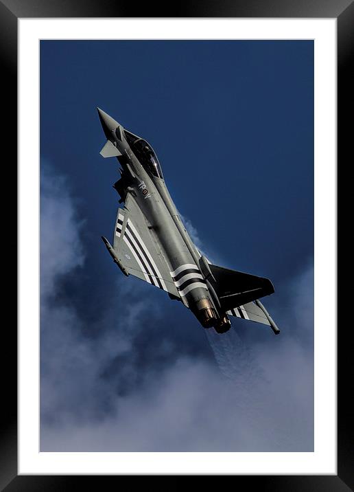 Invasion Eurofighter Typhoon Framed Mounted Print by J Biggadike