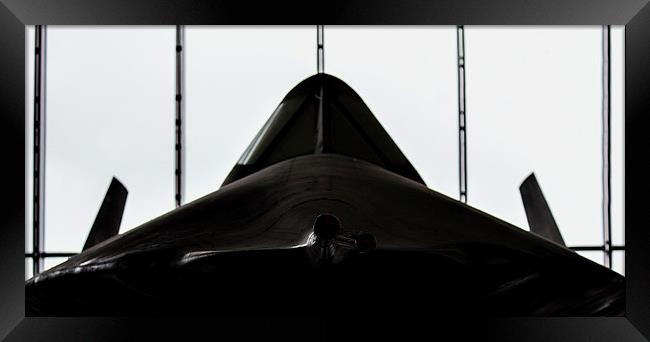 SR-71 Framed Print by J Biggadike