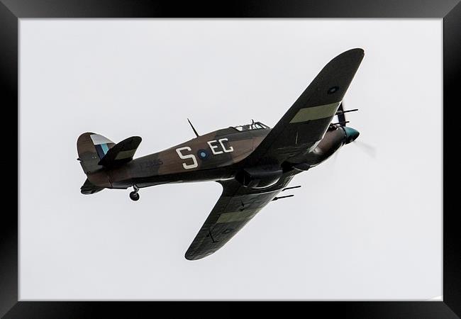 Hurricane PZ865 Framed Print by J Biggadike