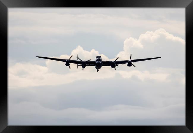 Lancaster Bomber  Framed Print by J Biggadike