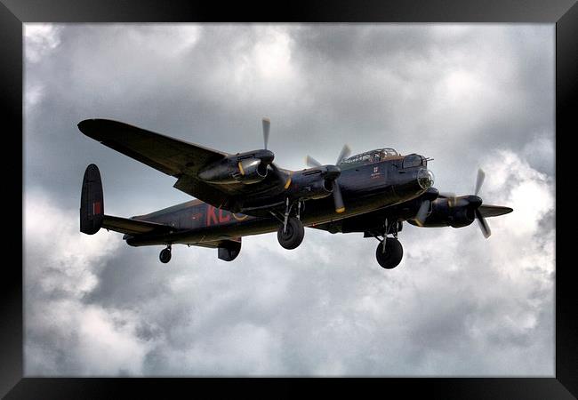 Avro Lancaster PA474  Framed Print by J Biggadike