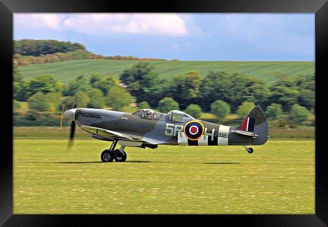  Spitfire Tr.9 Framed Print by J Biggadike