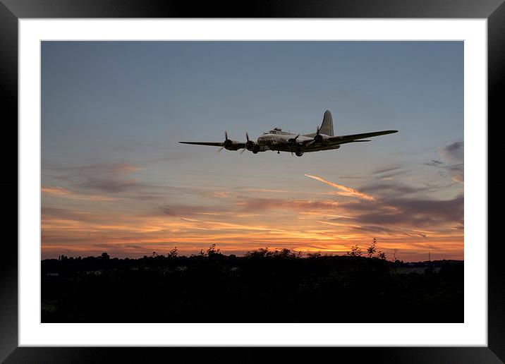 Sally Sunset  Framed Mounted Print by J Biggadike