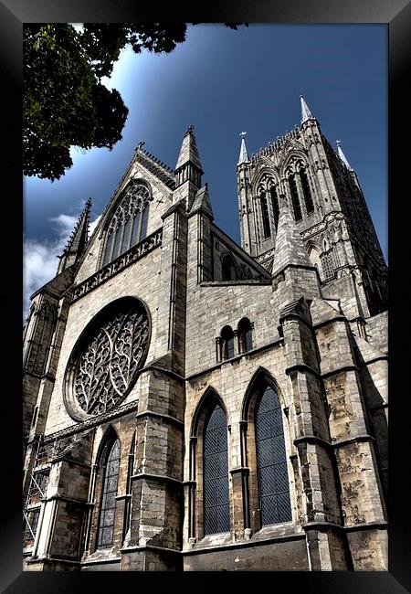  Lincoln Cathedral Framed Print by J Biggadike