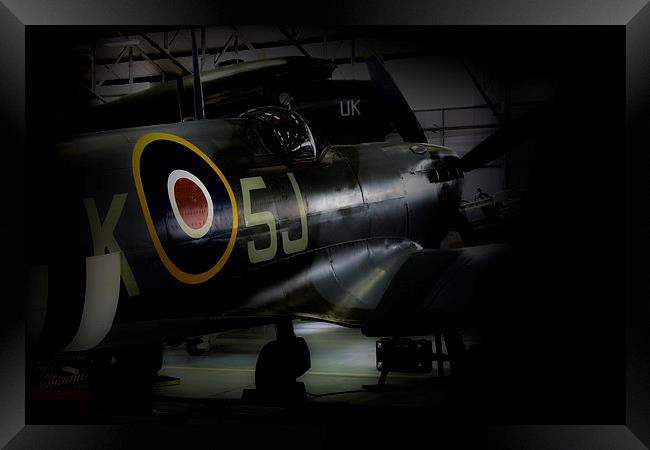 Spitfire MK356   Framed Print by J Biggadike