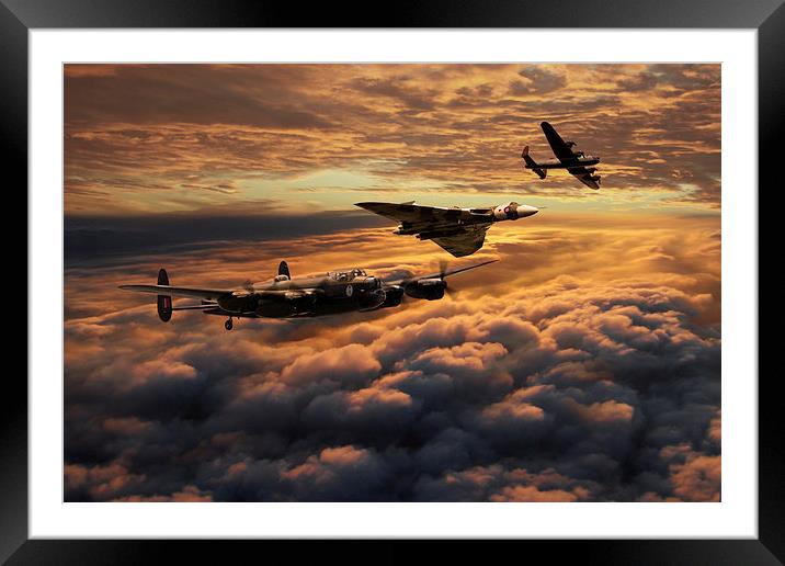 The Bomber Age  Framed Mounted Print by J Biggadike