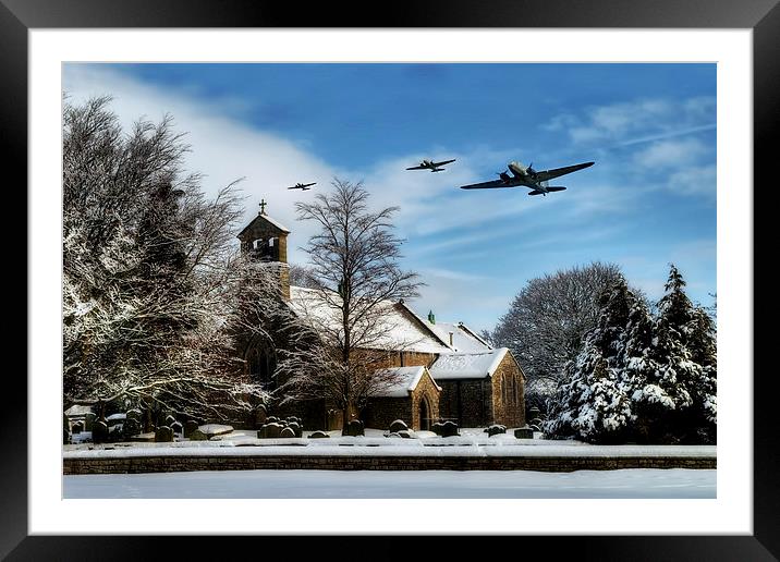 Winters Chill  Framed Mounted Print by J Biggadike
