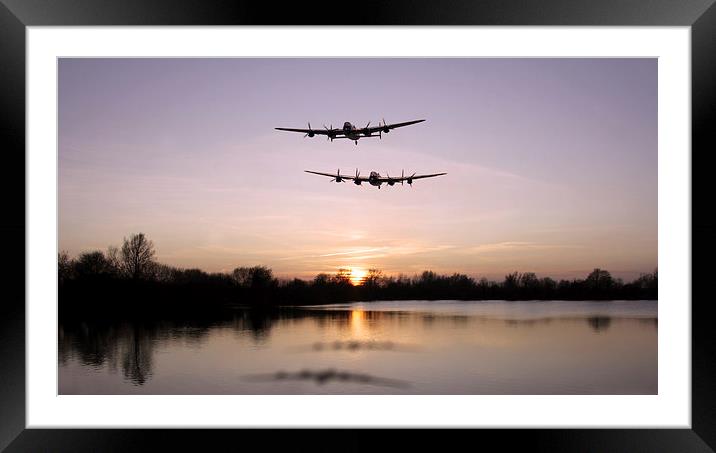 Lancasters Lakeside  Framed Mounted Print by J Biggadike